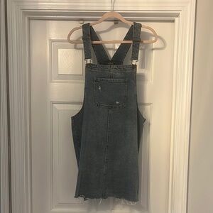 Denim Overall Dress
